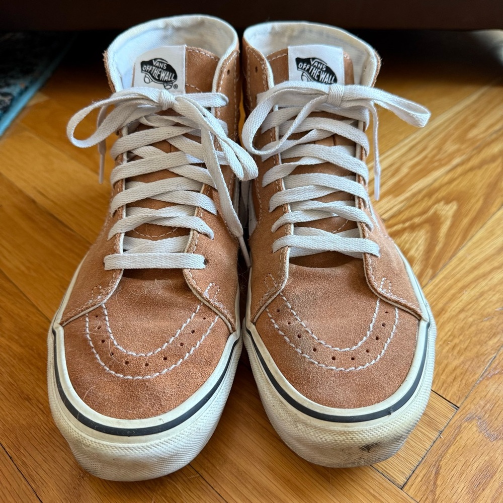 Vans Men's Tan High-Top Sneakers